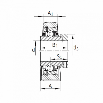 Подшипник RASE 60 LYC