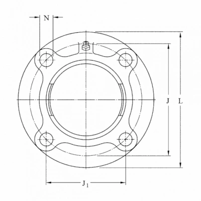 Подшипниковый корпус FC 205 ( FYC 505) SKF