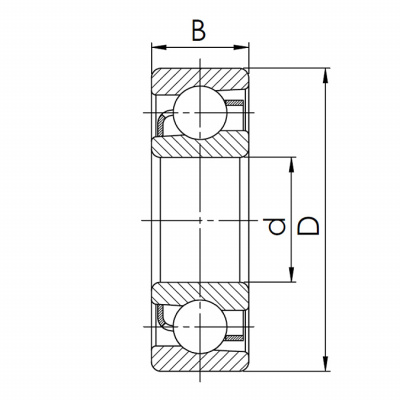 Подшипник 36205 A CRAFT
