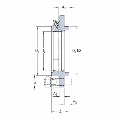 Подшипниковый корпус FC 205 ( FYC 505) SKF