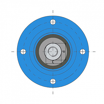 Ступица режущего узла IL50-122/6T-M20x1.5