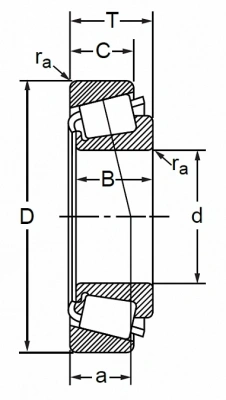 Подшипник 33019 FERSA