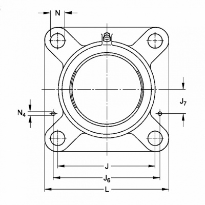 Подшипниковый корпус F 210 CRAFT