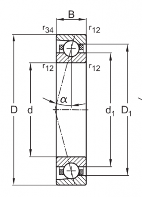 Подшипник 7305 CTP4A DUL IBC