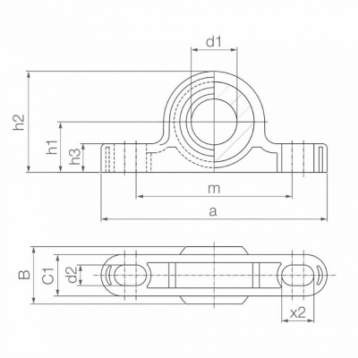 Подшипниковый узел GBB 30 CSB