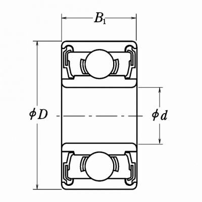 Подшипник 629 DDU C3 NSK
