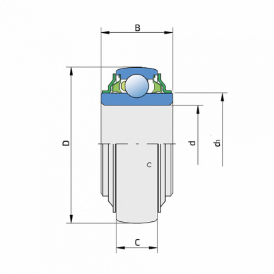 Подшипник LSQ 210-2PB.H FKL