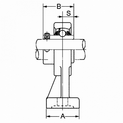 Подшипниковый узел UCPH 212 FHY