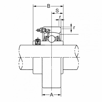 Подшипниковый узел UCC 211 PIUSI