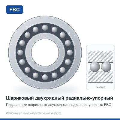 Подшипник 178814 Л (4 кл.) FBC