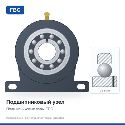 Подшипниковый узел FY 45 TF FBC