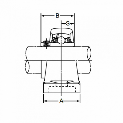 Подшипниковый узел UCP 202-10 FBJ