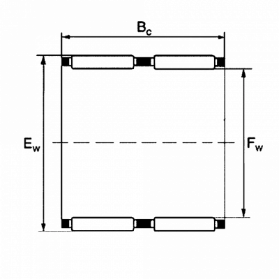 Подшипник K 28x36x46 (KT) NIS Y