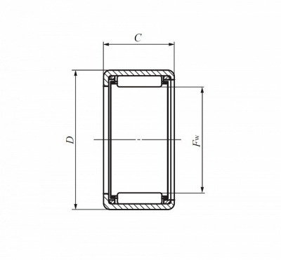 Подшипник TA 3825 Z 8-HARP