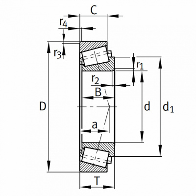 Подшипник Z-561067.01.TR1 FAG