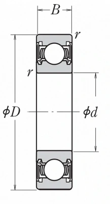 Подшипник 6024 DDU CM NSK